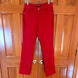 Red "Caroline" Bandolino Jeans - Size 6